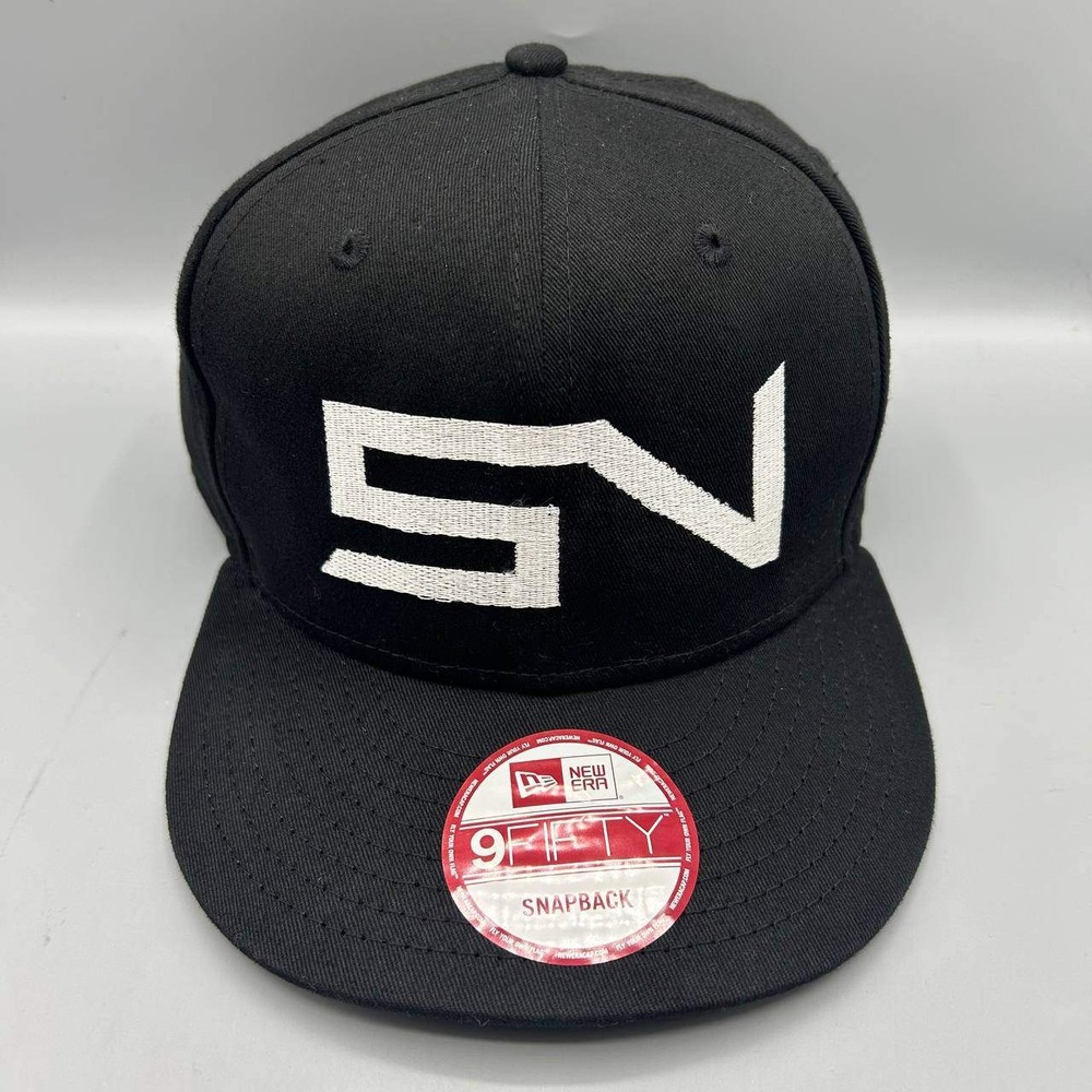 Shred Nation Hat Men Black Embroidered 9Fifty New Era Snap Back Cap Cotton New